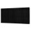 PlumbGalaxy (600 x 1430mm Double, Black) Flat Panel Designer Radiator 2