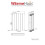 PlumbGalaxy (600 x 410mm Double, Black) Flat Panel Designer Radiator 5