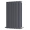 PlumbGalaxy (600 x 410mm Double, Anthracite) Flat Panel Designer Radiator 2