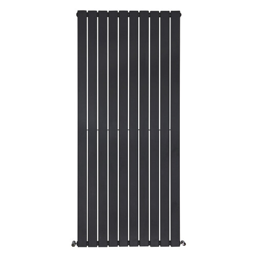PlumbGalaxy (1600 x 682mm Single, Anthracite) Flat Panel Designer Radiator 2