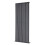 PlumbGalaxy (1600 x 682mm Single, Anthracite) Flat Panel Designer Radiator 2
