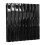 PlumbGalaxy (600 x 614mm Double, Black) Flat Panel Designer Radiator 3