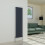 PlumbGalaxy (1600 x 410mm Single, Anthracite) Flat Panel Designer Radiator 1