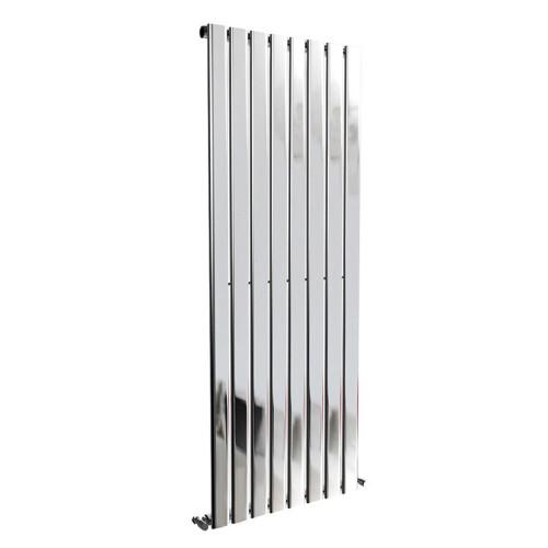 PlumbGalaxy (1600 x 546mm Single, Chrome) Flat Panel Designer Radiator 1
