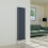 PlumbGalaxy (1600 x 410mm Double, Anthracite) Flat Panel Designer Radiator 2
