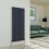 PlumbGalaxy (1600 x 682mm Single, Anthracite) Flat Panel Designer Radiator 1