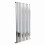 PlumbGalaxy (1600 x 682mm Single, Chrome) Flat Panel Designer Radiator 2