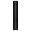 PlumbGalaxy (1600 x 274mm Single, Black) Flat Panel Designer Radiator 3