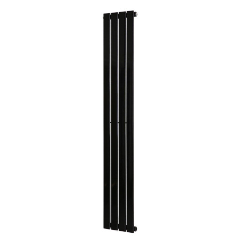 PlumbGalaxy (1600 x 274mm Single, Black) Flat Panel Designer Radiator 1