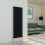 PlumbGalaxy (1600 x 546mm Single, Black) Flat Panel Designer Radiator 1