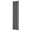 PlumbGalaxy (1600 x 410mm Single, Anthracite) Flat Panel Designer Radiator 2