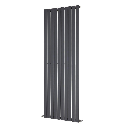 PlumbGalaxy (1800 x 682mm Single, Anthracite) Flat Panel Designer Radiator 2
