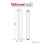 PlumbGalaxy (1600 x 274mm Single, Chrome) Flat Panel Designer Radiator 3
