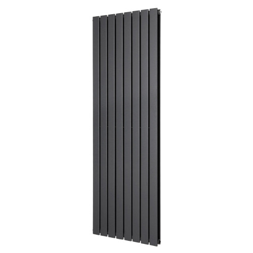 PlumbGalaxy (1600 x 546mm Double, Anthracite) Flat Panel Designer Radiator 2