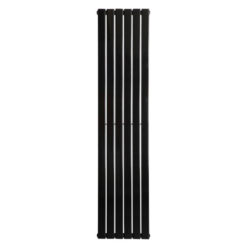 PlumbGalaxy (1800 x 410mm Single, Black) Flat Panel Designer Radiator 2