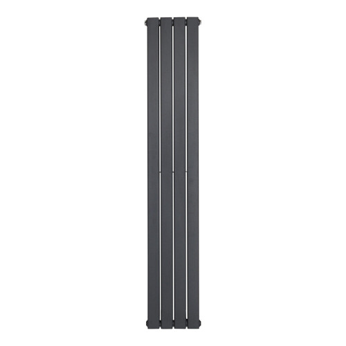 PlumbGalaxy (1800 x 274mm Double, Anthracite) Flat Panel Designer Radiator 2