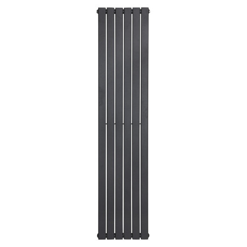 PlumbGalaxy (1800 x 410mm Single, Anthracite) Flat Panel Designer Radiator 2