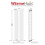 PlumbGalaxy (1800 x 546mm Single, White) Flat Panel Designer Radiator 4