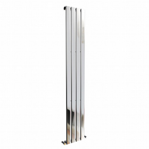 PlumbGalaxy (1800 x 274mm Single, Chrome) Flat Panel Designer Radiator 1