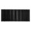 PlumbGalaxy (600 x 1430mm Double, Black) Flat Panel Designer Radiator 3