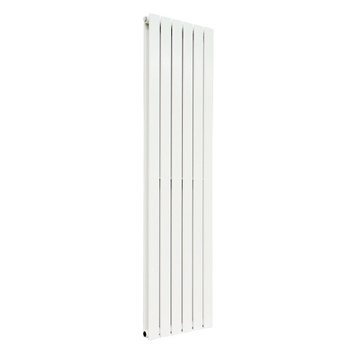 PlumbGalaxy (1600 x 410mm Double, White) Flat Panel Designer Radiator 1