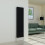 PlumbGalaxy (1600 x 410mm Double, Black) Flat Panel Designer Radiator 1