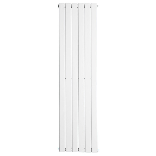 PlumbGalaxy (1800 x 410mm Single, White) Flat Panel Designer Radiator 1
