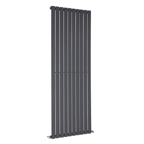 PlumbGalaxy (1800 x 682mm Single, Anthracite) Flat Panel Designer Radiator 1