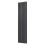 PlumbGalaxy (1600 x 410mm Double, Anthracite) Flat Panel Designer Radiator 3