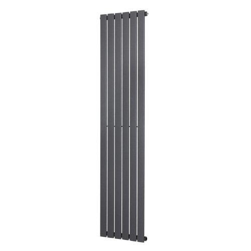 PlumbGalaxy (1800 x 410mm Single, Anthracite) Flat Panel Designer Radiator 1