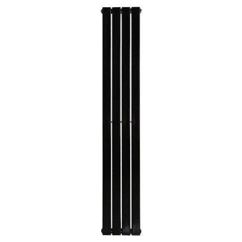PlumbGalaxy (1800 x 274mm Single, Black) Flat Panel Designer Radiator 1