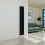 PlumbGalaxy (1800 x 274mm Double, Black) Flat Panel Designer Radiator 1