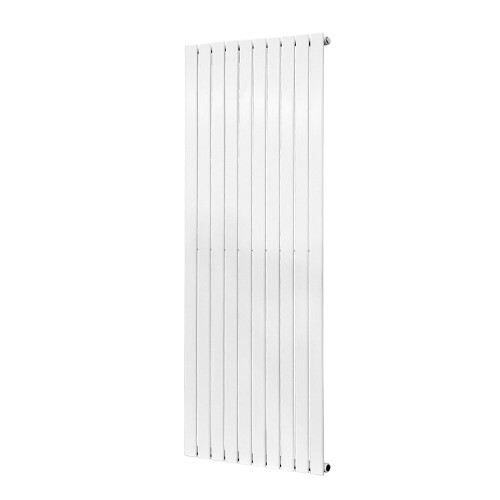 PlumbGalaxy (1600 x 682mm Single, White) Flat Panel Designer Radiator 1