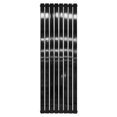 PlumbGalaxy (1800 x 546mm Single, Black) Flat Panel Designer Radiator 1