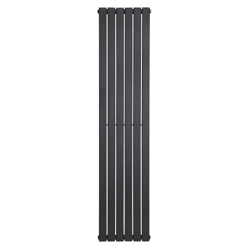 PlumbGalaxy (1600 x 410mm Single, Anthracite) Flat Panel Designer Radiator 2