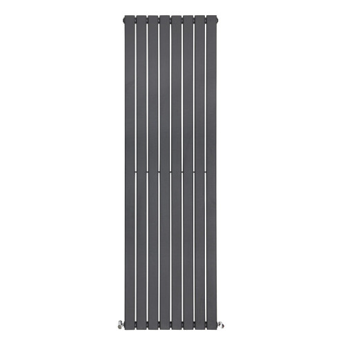 PlumbGalaxy (1800 x 546mm Single, Anthracite) Flat Panel Designer Radiator 1