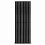 PlumbGalaxy (1600 x 682mm Single, Black) Flat Panel Designer Radiator 4