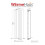 PlumbGalaxy (1600 x 410mm Single, Anthracite) Flat Panel Designer Radiator 4