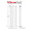 PlumbGalaxy (1800 x 682mm Single, Anthracite) Flat Panel Designer Radiator 5
