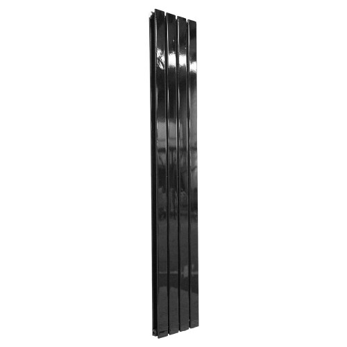 PlumbGalaxy (1600 x 274mm Double, Black) Flat Panel Designer Radiator 2