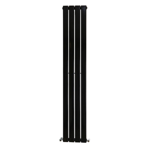 PlumbGalaxy (1800 x 274mm Single, Black) Flat Panel Designer Radiator 2