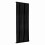 PlumbGalaxy (1600 x 682mm Single, Black) Flat Panel Designer Radiator 3