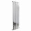 PlumbGalaxy (1600 x 410mm Single, Chrome) Flat Panel Designer Radiator 2
