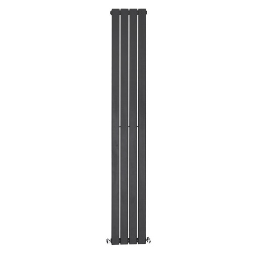 PlumbGalaxy (1800 x 274mm Single, Anthracite) Flat Panel Designer Radiator 2