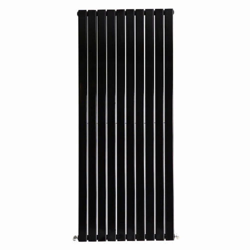 PlumbGalaxy (1600 x 682mm Double, Black) Flat Panel Designer Radiator 2