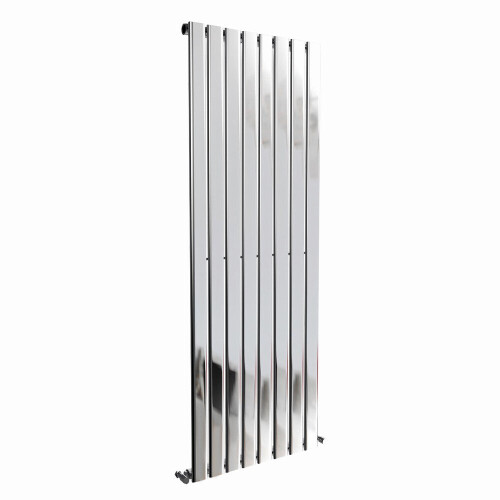 PlumbGalaxy (1800 x 546mm Single, Chrome) Flat Panel Designer Radiator