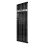 PlumbGalaxy (1800 x 546mm Single, Black) Flat Panel Designer Radiator 3