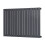 PlumbGalaxy (600 x 1022mm Single, Anthracite) Flat Panel Designer Radiator 3