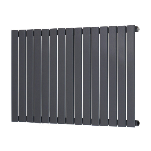 PlumbGalaxy (600 x 1022mm Single, Anthracite) Flat Panel Designer Radiator 2