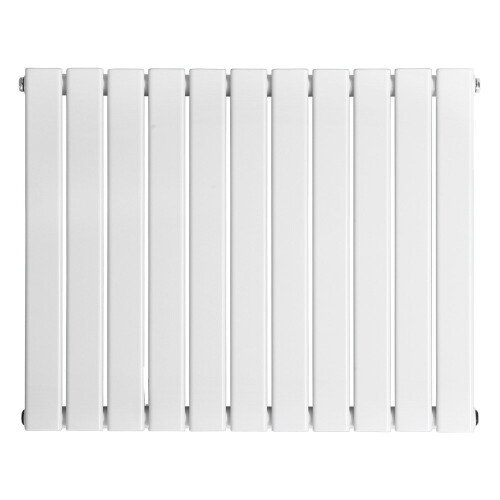 PlumbGalaxy (600 x 750mm Single, White) Flat Panel Designer Radiator 2
